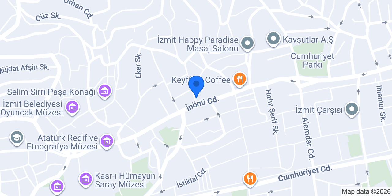KAHVE KÖŞKÜ konumu