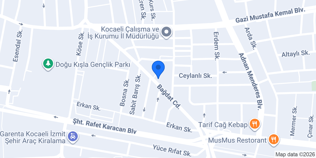 Şengöz İnşaat konumu