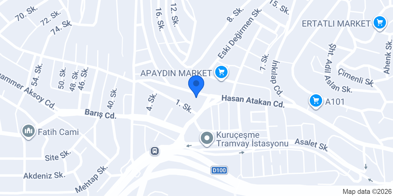 SEBİL AVM KURUÇEŞME konumu