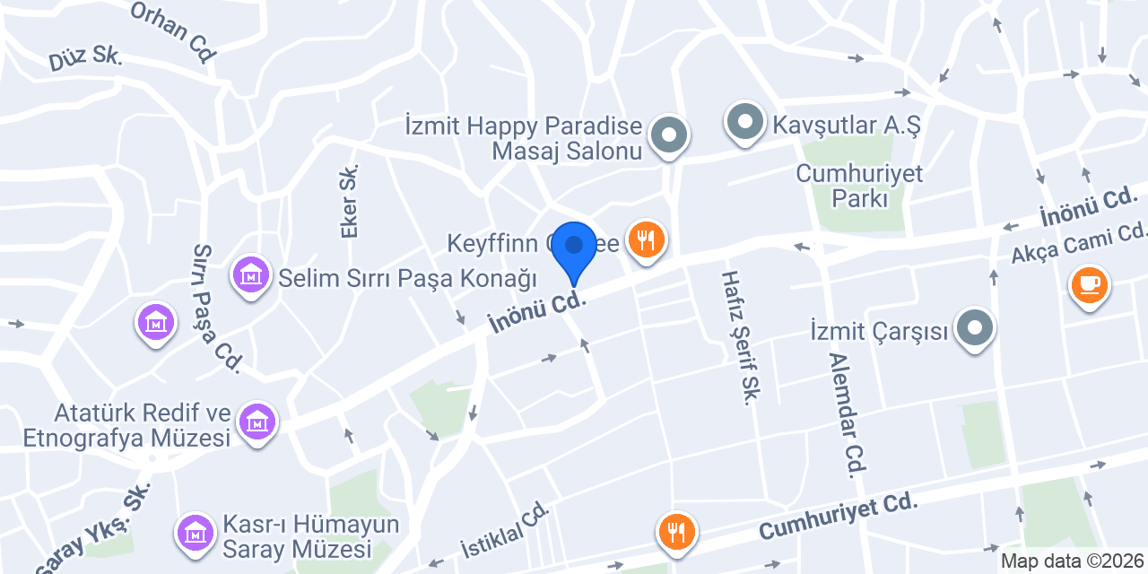 Harun Aktaş Hair konumu