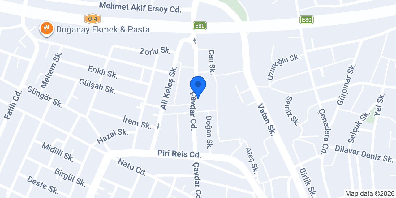 AKINCI ANAHTAR konumu