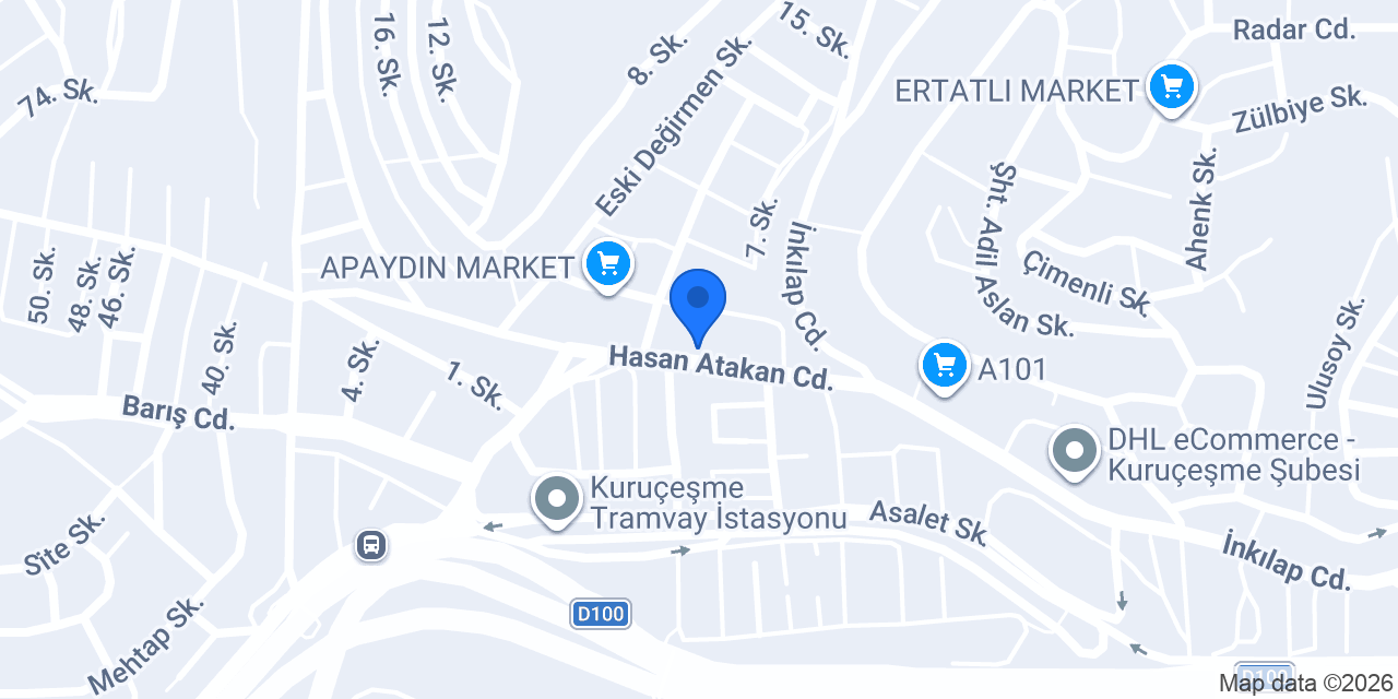 Cadde Erkek Kuaförü İzmit konumu
