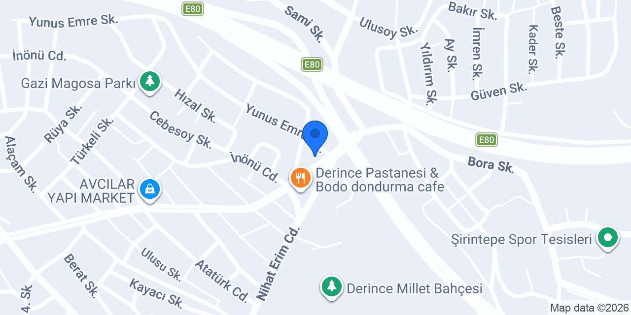 Dadaş döner lahmacun konumu