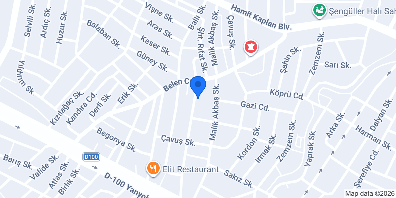 ECE UNLU MAMÜLERİ konumu