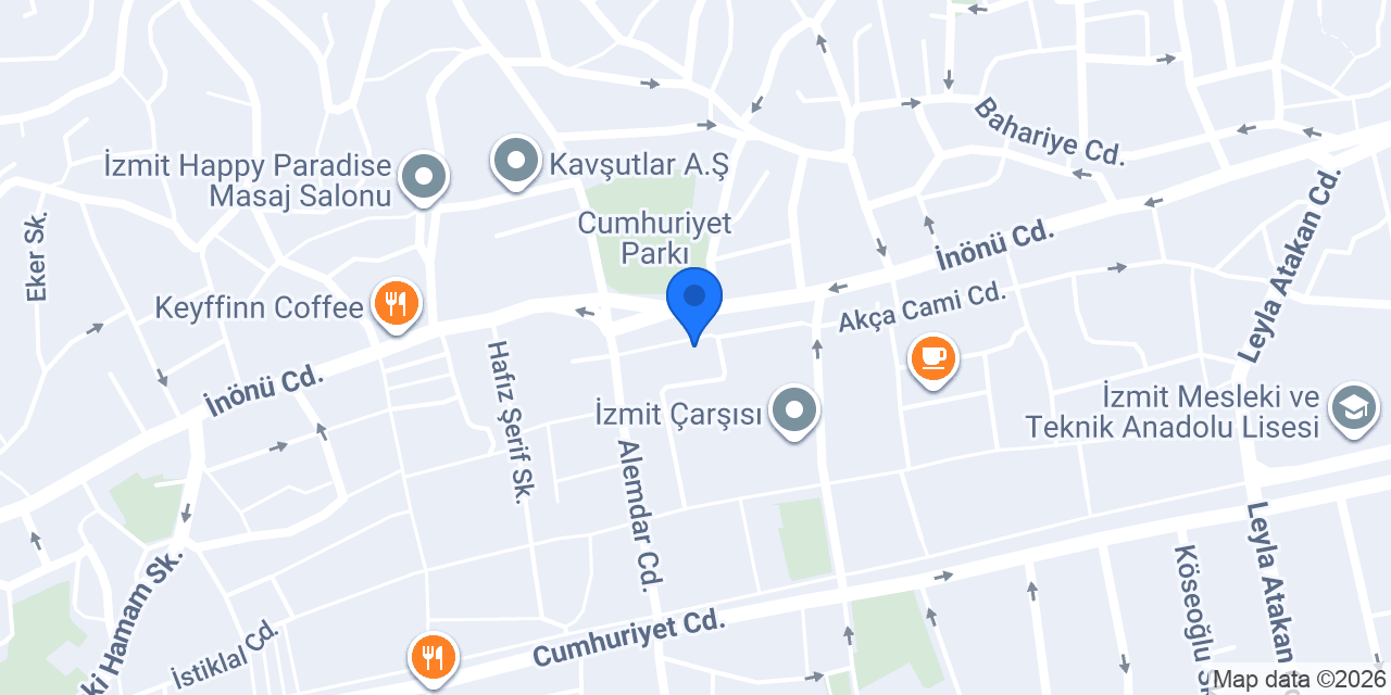 Seray Sürücü Kursu konumu