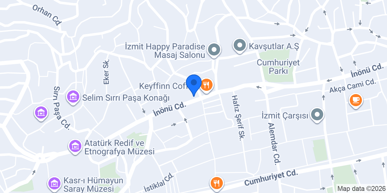 Snoopy Pizza İnönü konumu