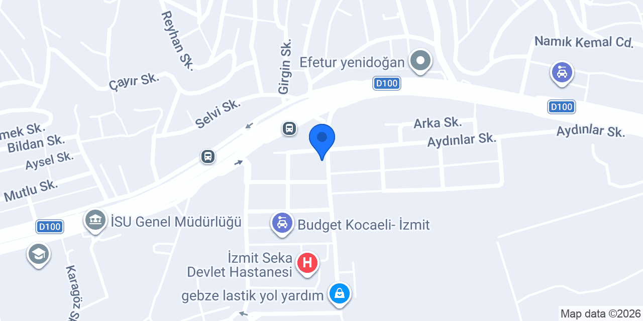 İnal Hukuk Bürosu konumu
