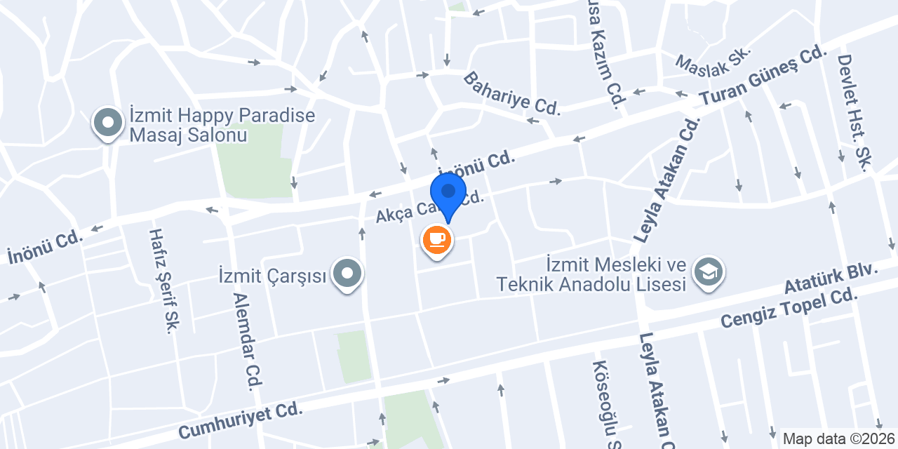 Kocaeli Baskı Dünyası konumu