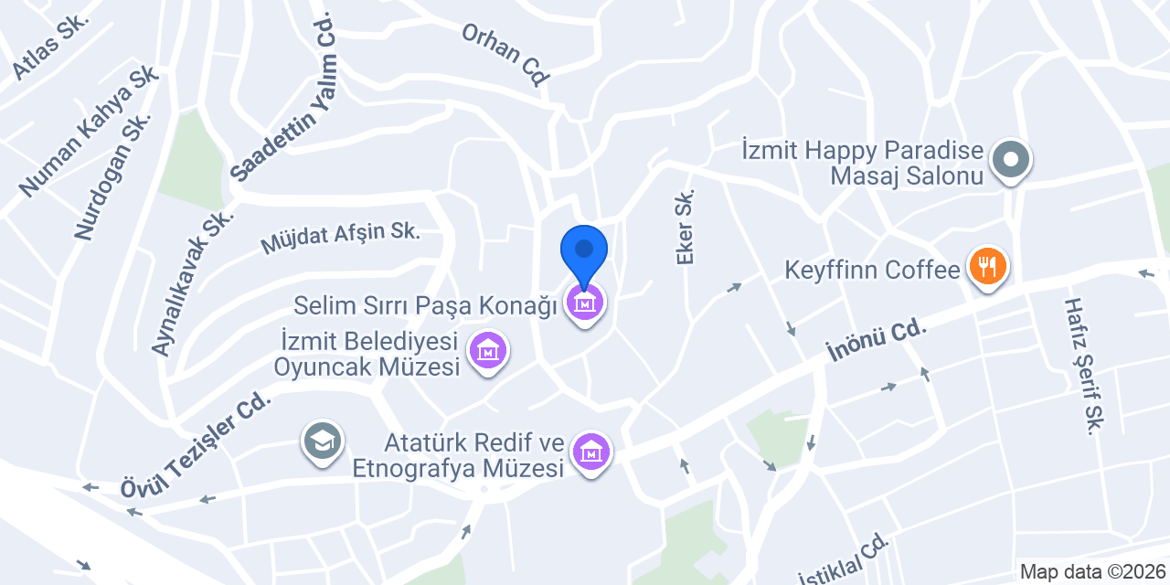 İzmit Kiralık Kepçe konumu