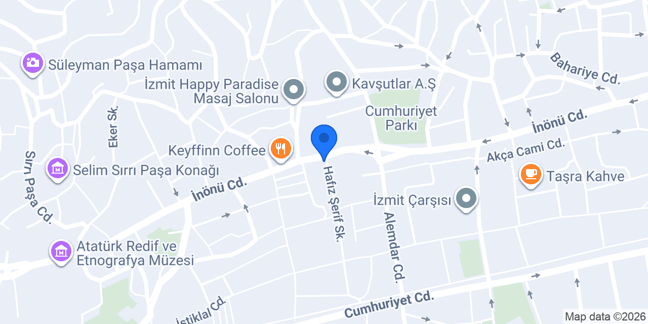tuba.ca boutique konumu