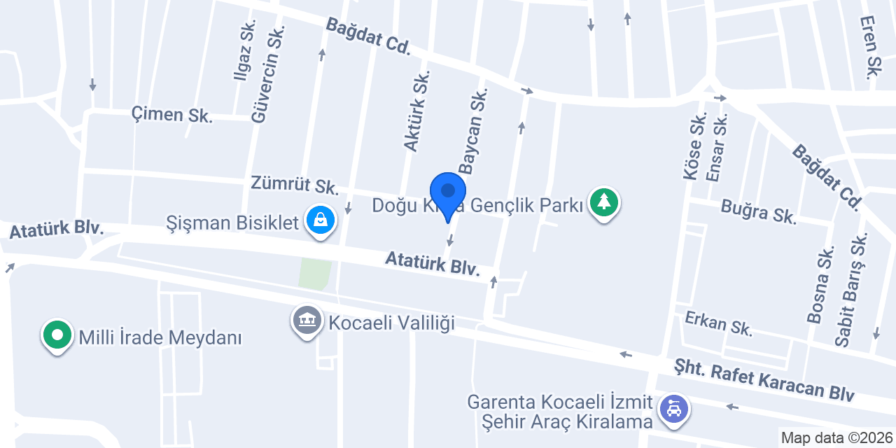 Ajans İZMİT konumu