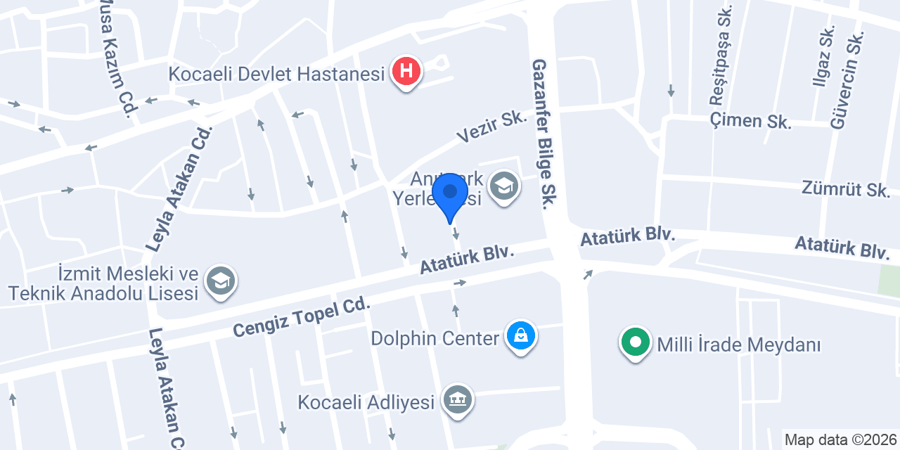 Zemastek Yapı İnşaat Restorasyon konumu