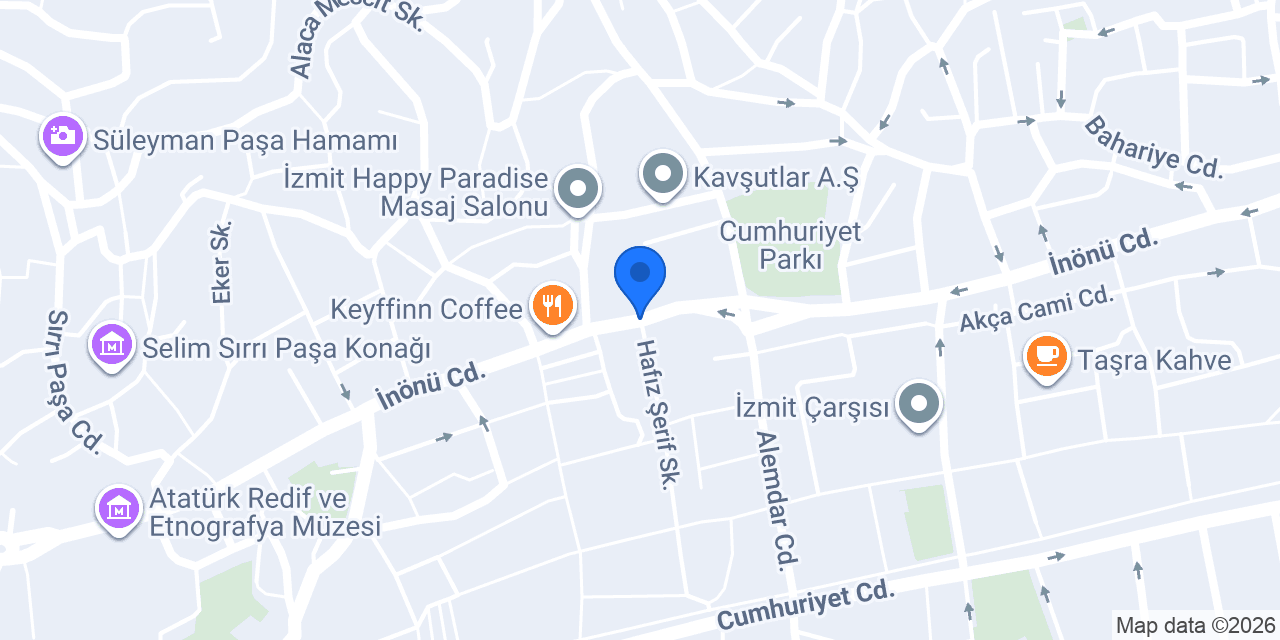 Duygu Eczanesi konumu