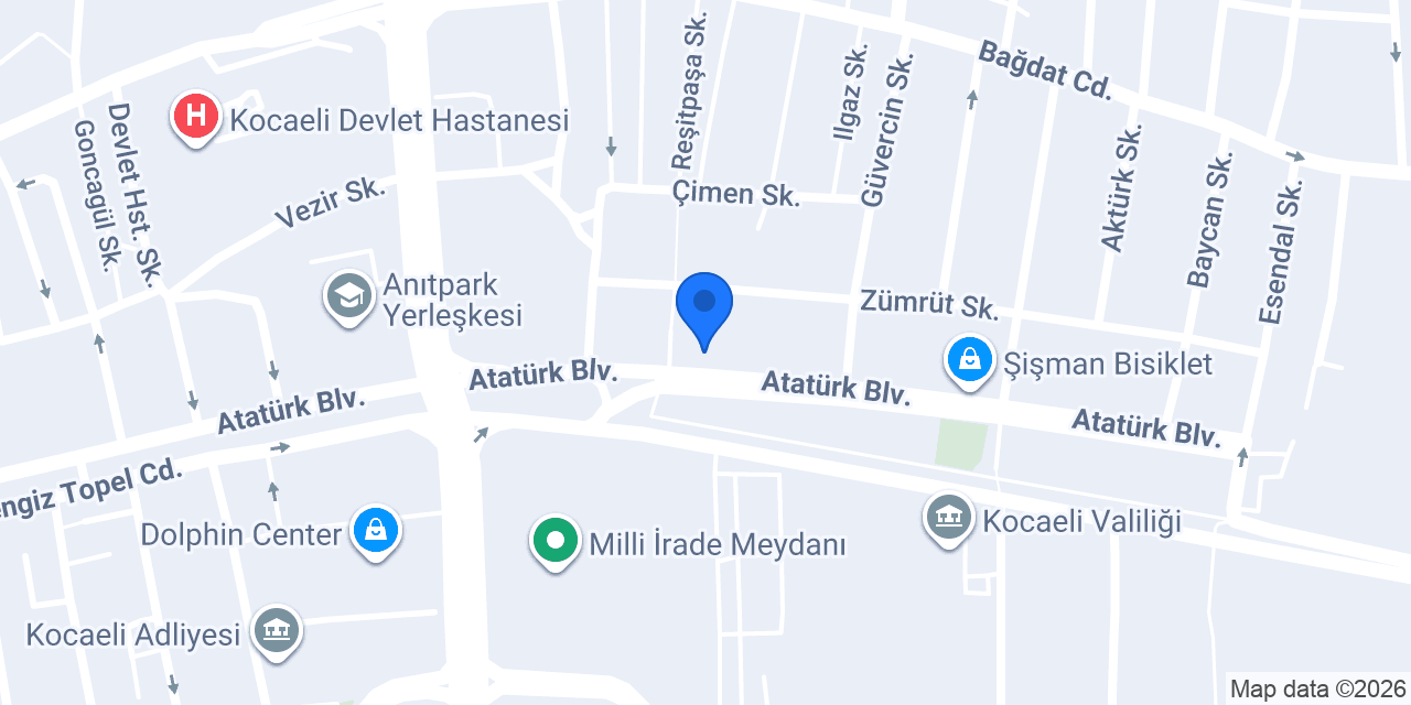 Kocaeli Dini Düğün Sünnet Seyyah Organizasyon konumu