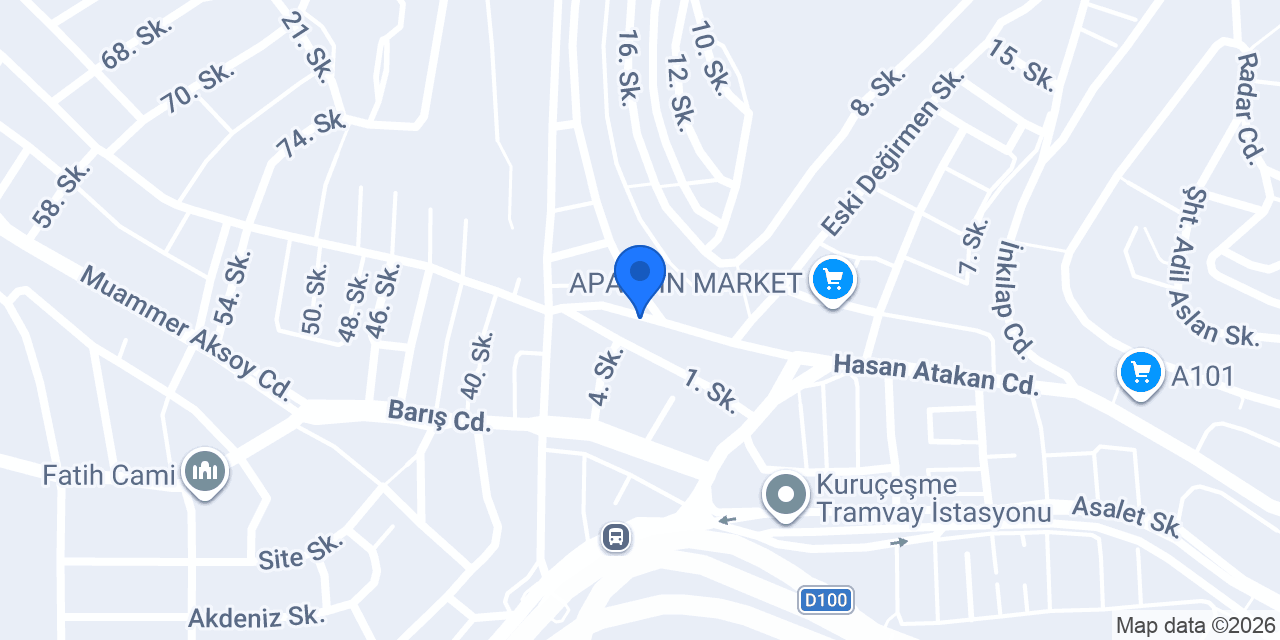 Kuruçeşme ÇilingirTaner Güveniş Anahtar Soba konumu