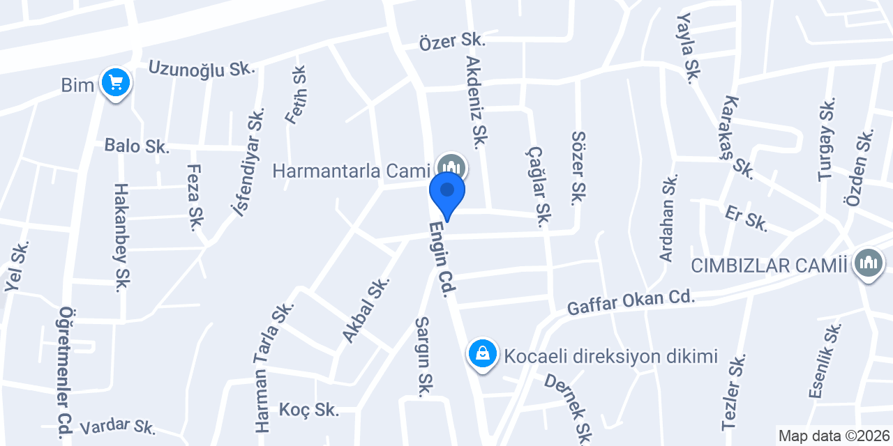Bi’Pilav Derince konumu