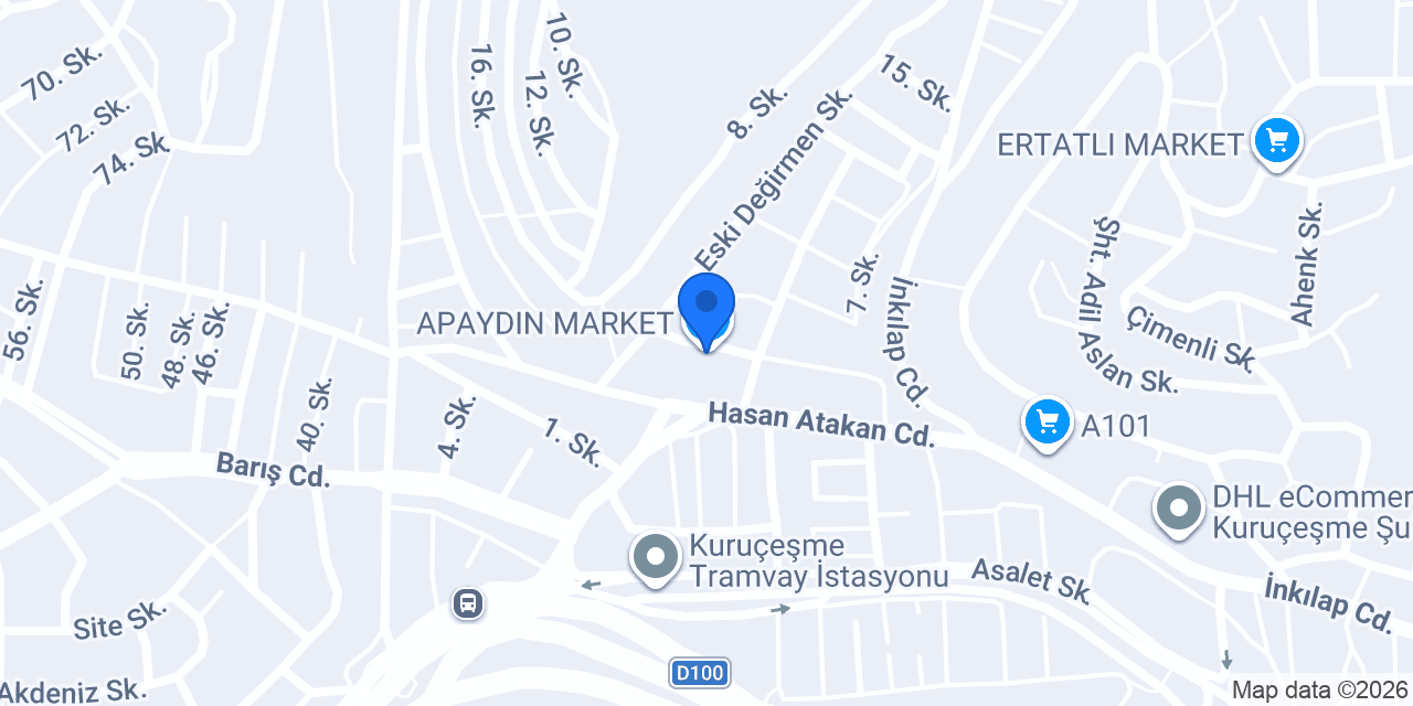 APAYDIN MARKET konumu