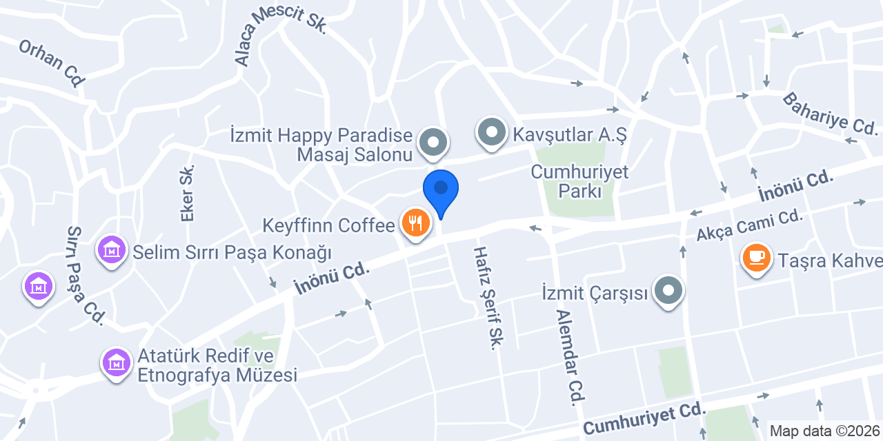 Aramakass Erkek Kuaförü konumu