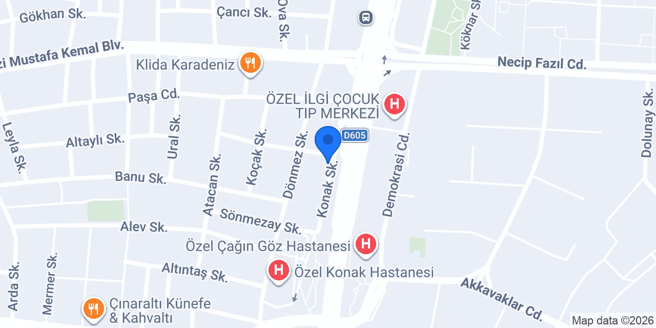 The House Cafe İzmit konumu