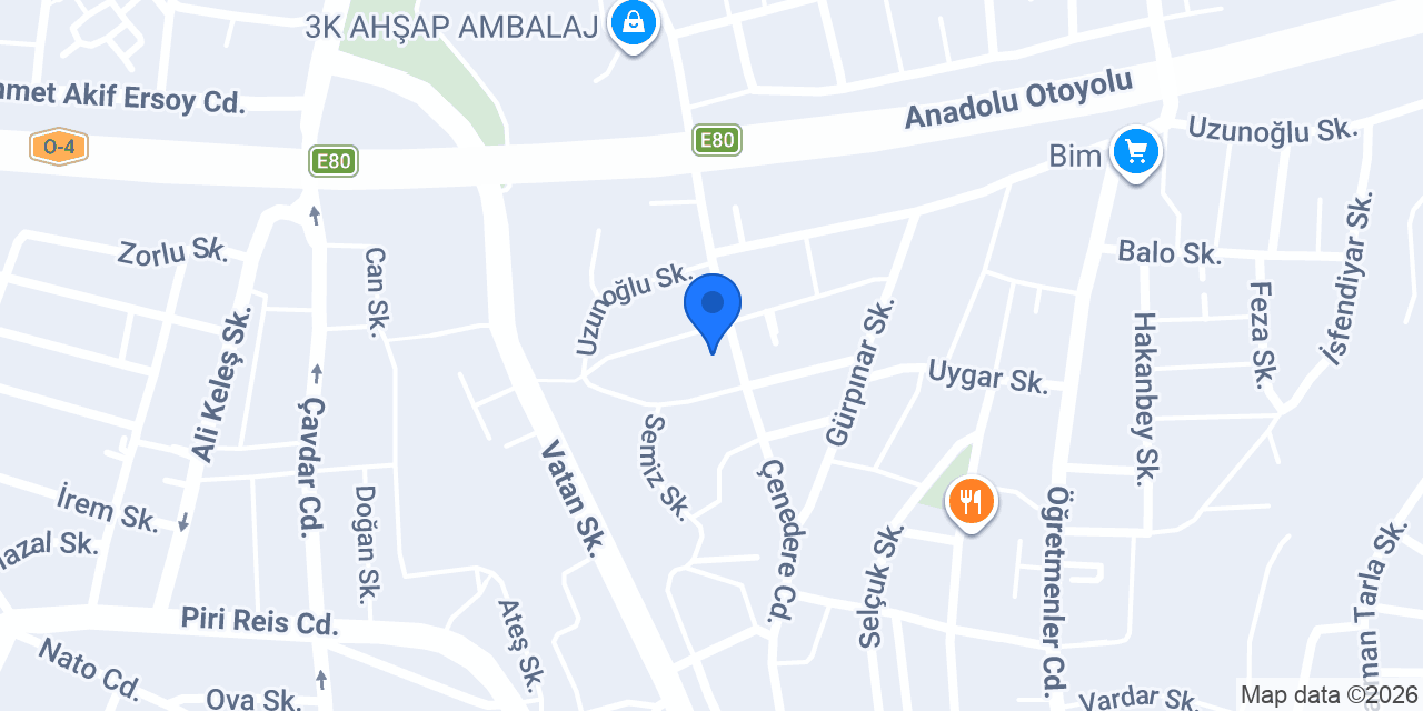 SK YAPI inşaat konumu