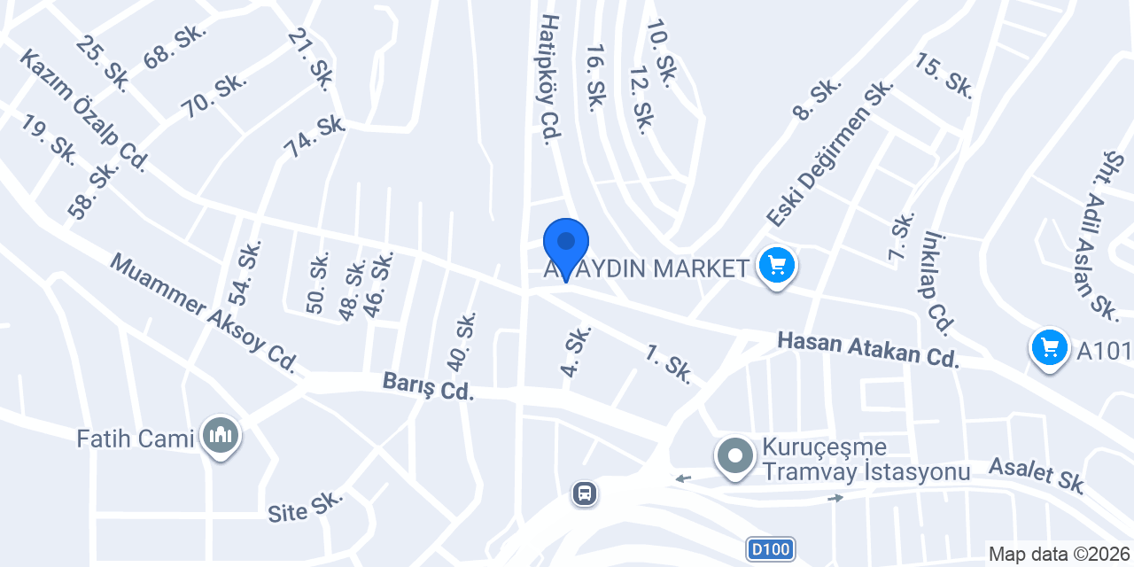 Esen Yapı Cam Dekorasyon konumu