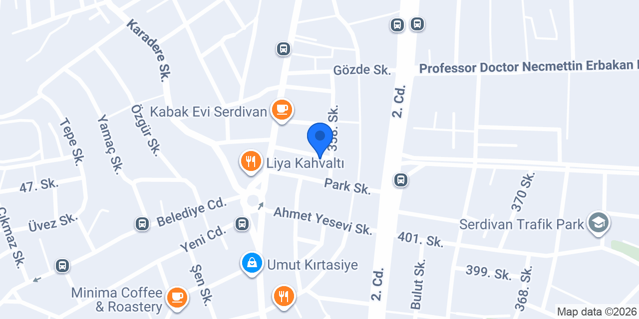 Klinik Psikolog Melike Ebrar Çakıroğlu konumu