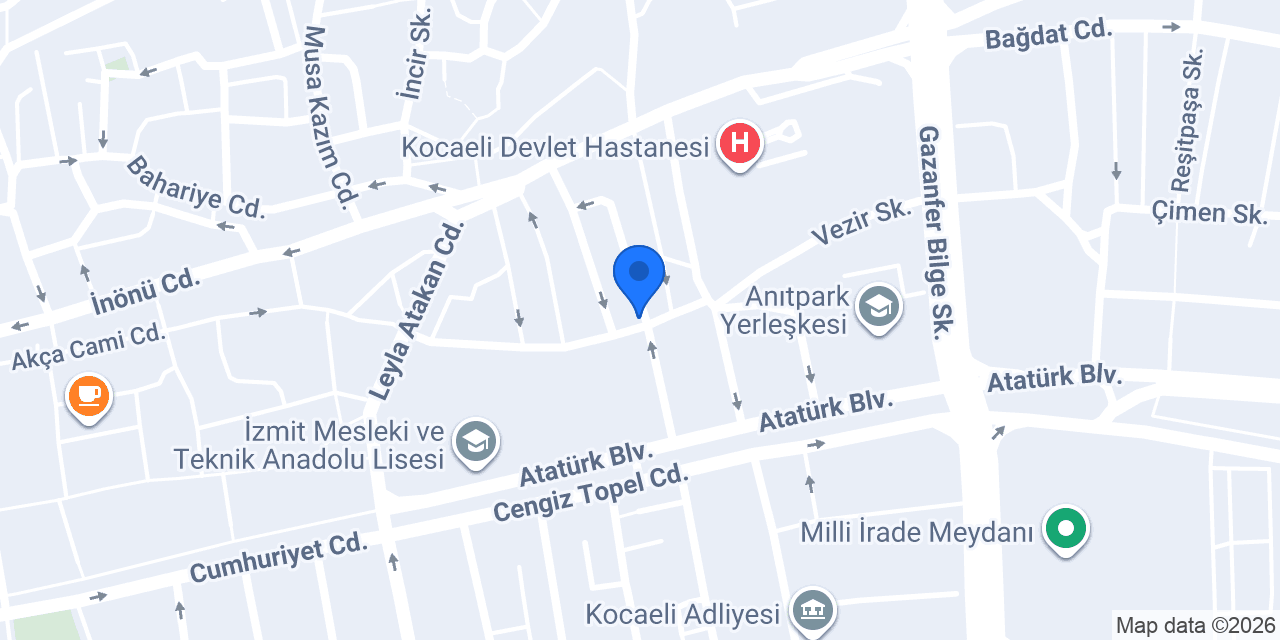Aina Cam Çerçeve konumu