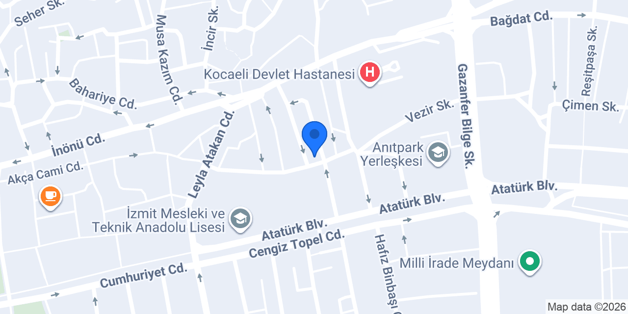 İZMİT ANTİKA ANTİKA HAMDİ konumu