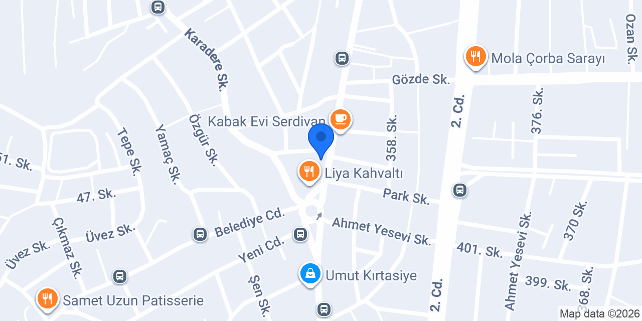 Ali gül barbers konumu