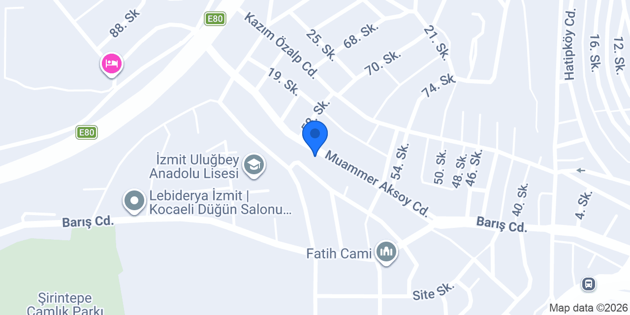 ETG Temizlik konumu