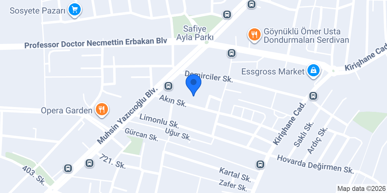 Begüm Eczanesi konumu
