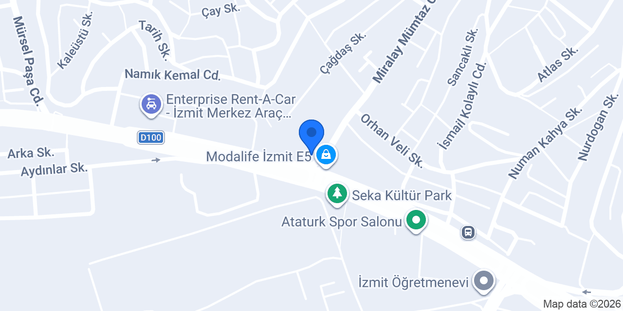 Zeray Vakfı konumu