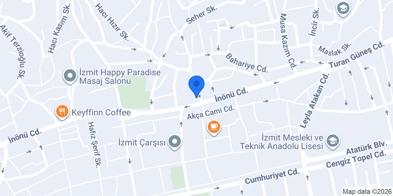 Aynalı Pastanesi konumu