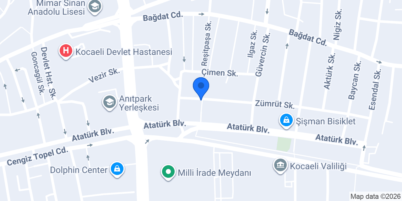 Taşpınar Bisiklet konumu