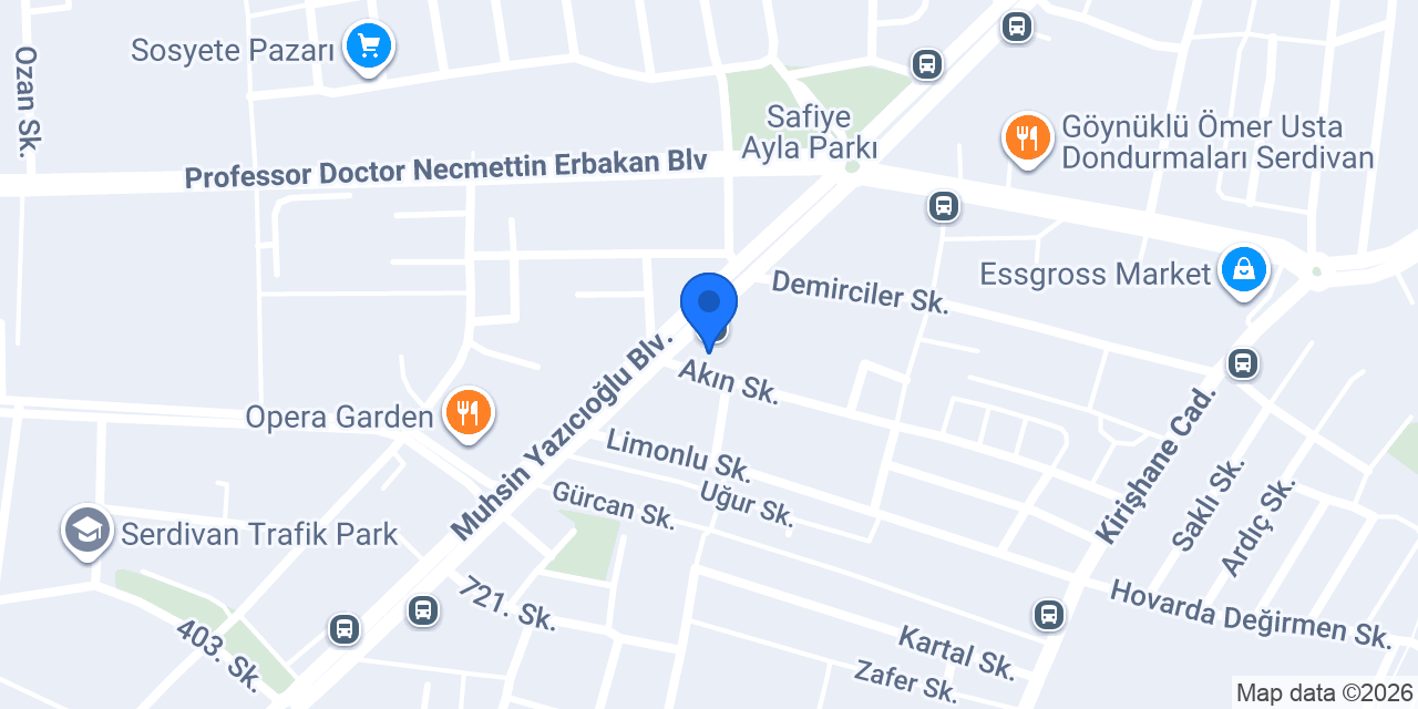 Marmara Optik konumu