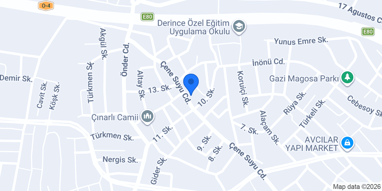 HACIOĞLU TURİZM konumu