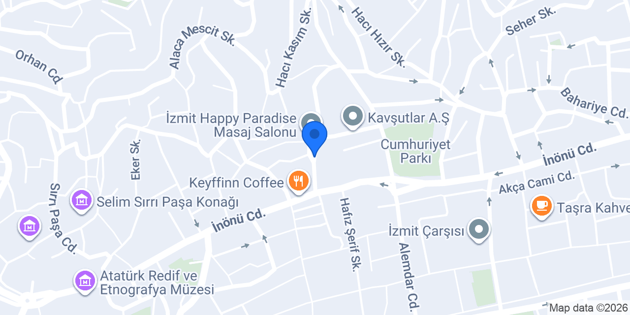 İngiliz Kültür Derneği Dil Okulları konumu