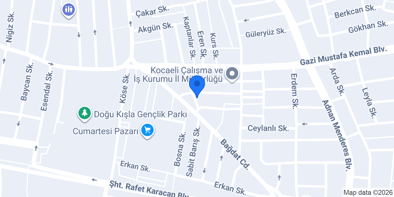 İzmit Bilgisayar konumu