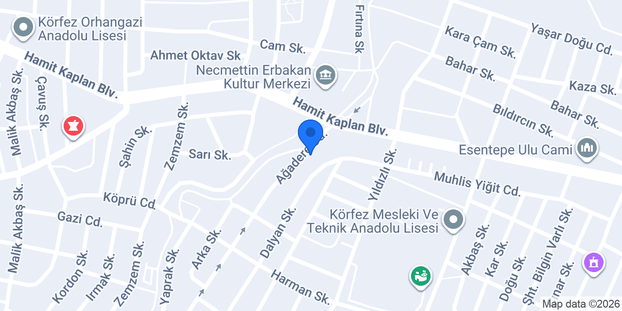 Karadeniz Pide Mutlu Usta konumu