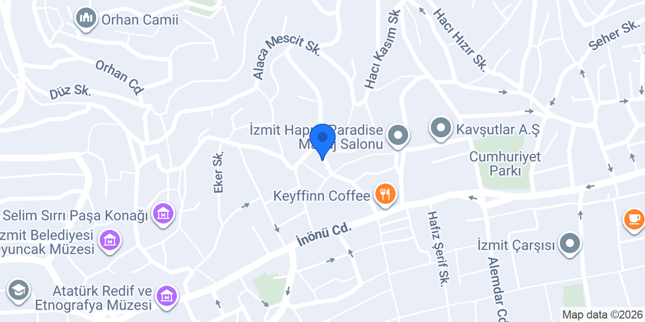 İNKA GYM konumu