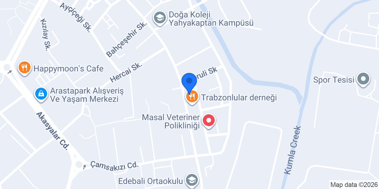 Manişak Cafe konumu
