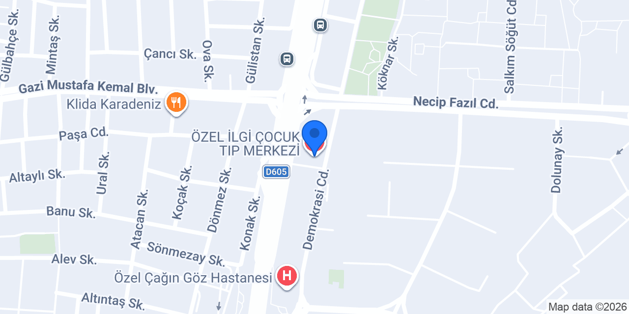 ÖZEL İLGİ ÇOCUK TIP MERKEZİ konumu