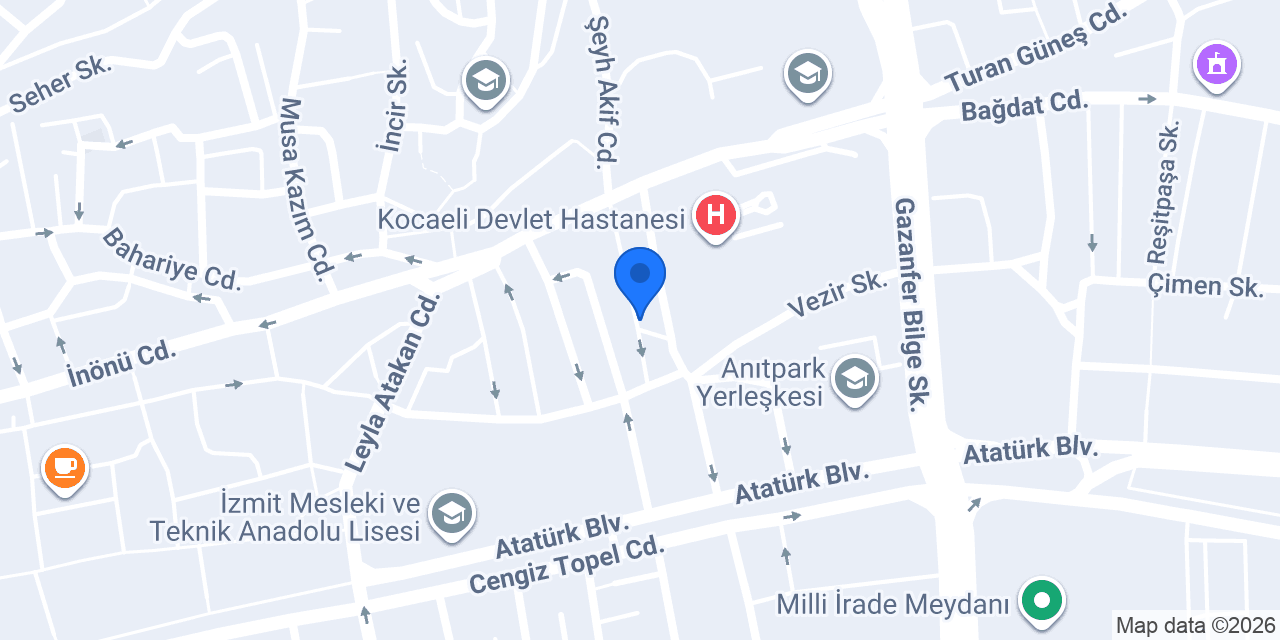 Çakır Medikal konumu