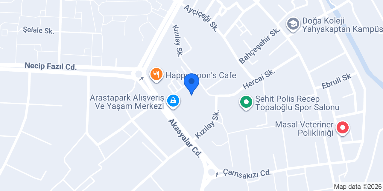 Pro Masaj konumu