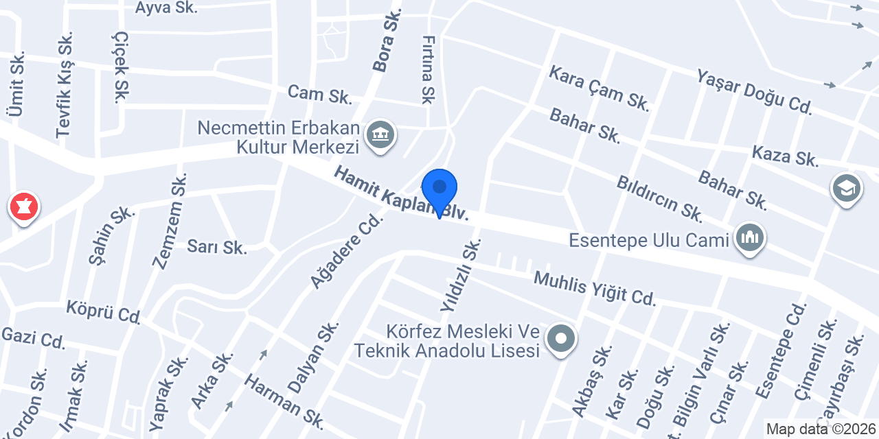 Cadde tekel bayi konumu