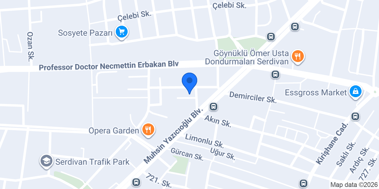CCK Yetenek Atölyesi konumu
