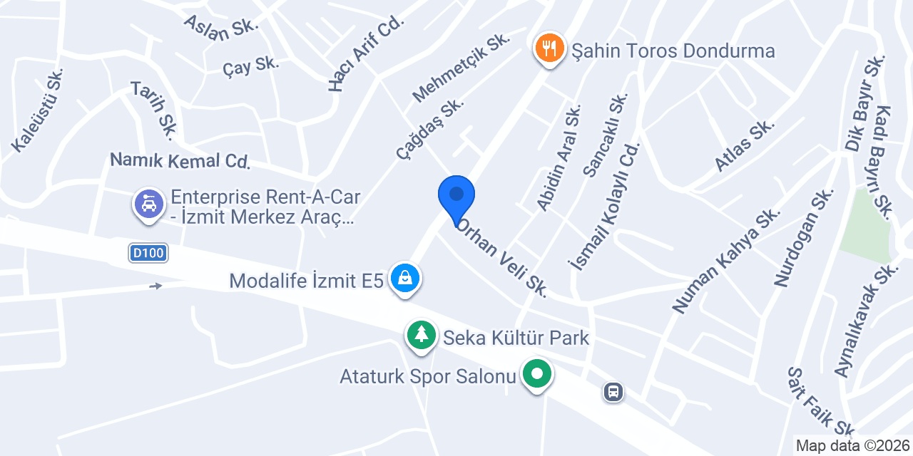 Mybal Pastane ve Unlu Mamulleri konumu