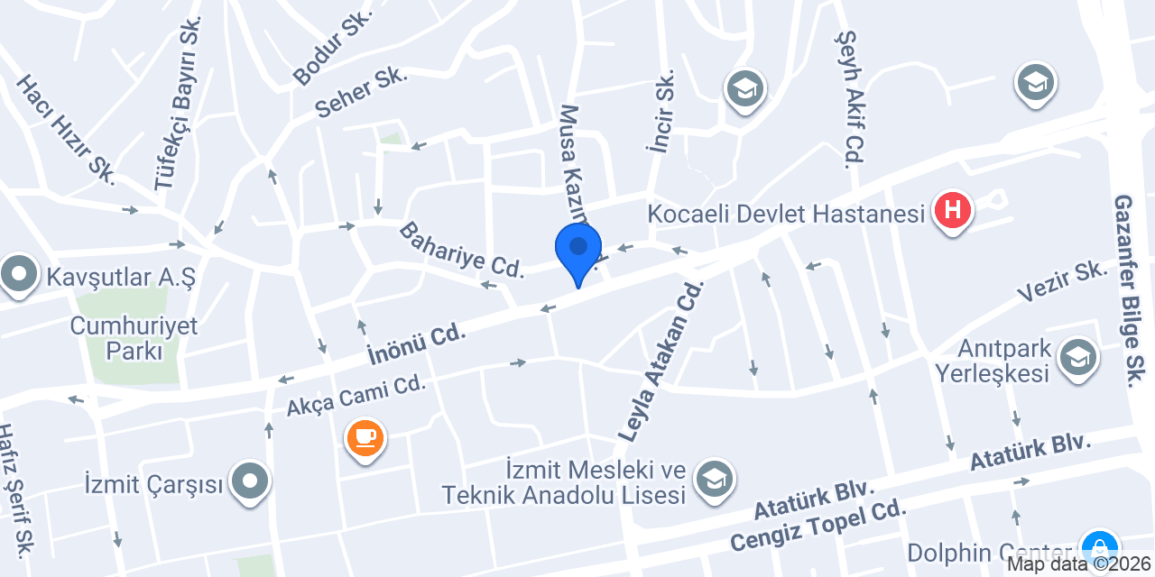 İMAJ BARBER İzmit konumu