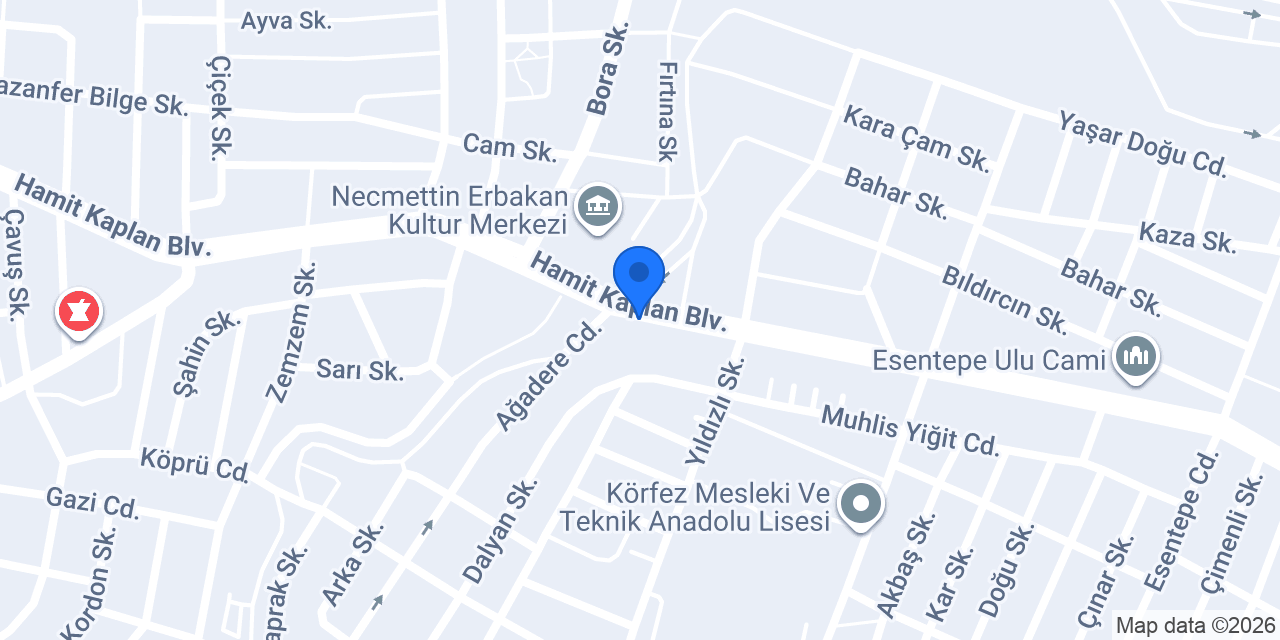 VEFA MOBİLYA AVM konumu