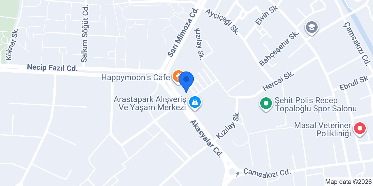 Avm YN Terzi konumu